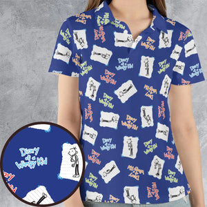 Diary of a Wimpy Kid AOP Men/Women Polo Shirt