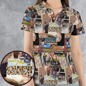 Memorable Baseball Movie Scenes Collage The Sandlot AOP Men/Women Polo Shirt