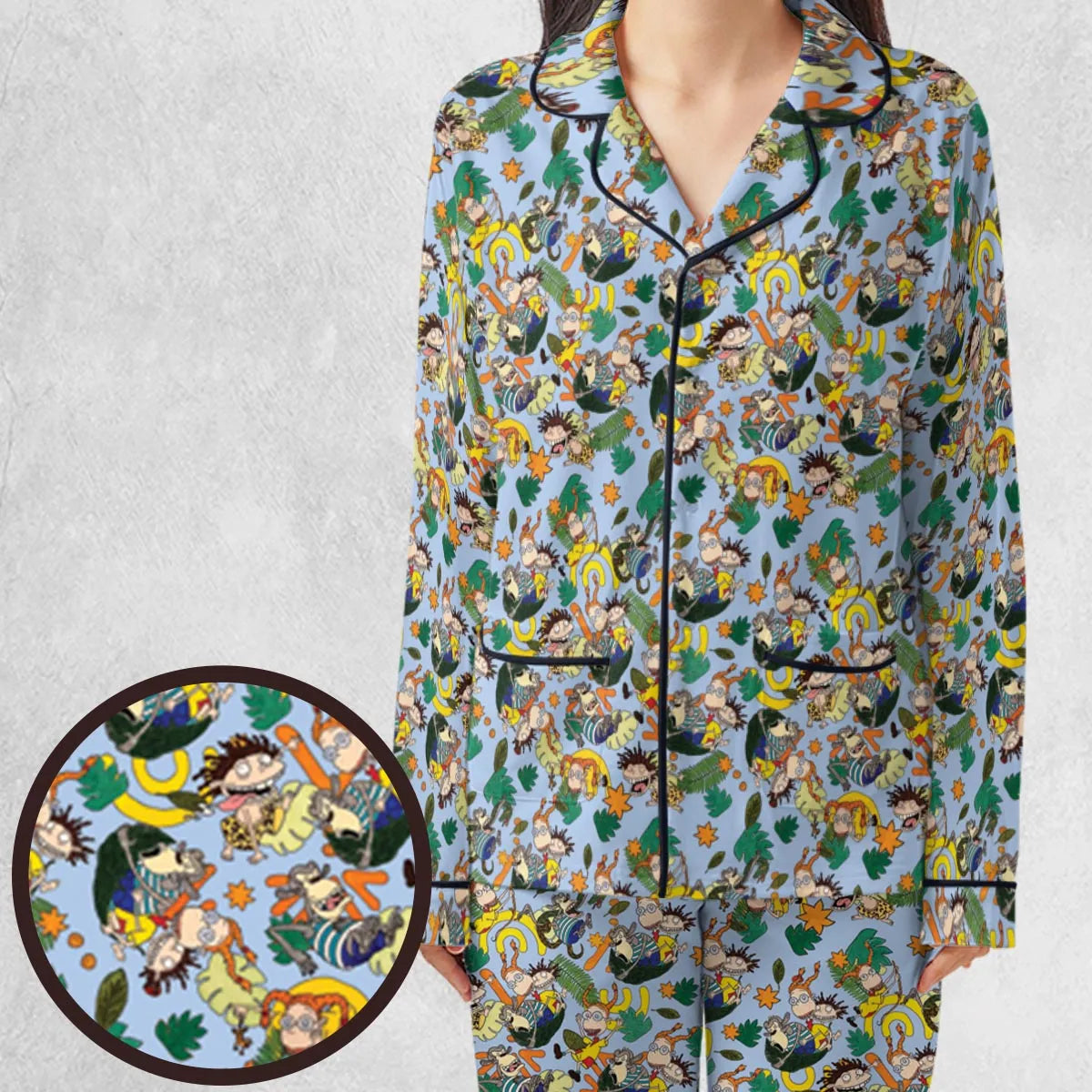 The Wild Thornberrys Characters Pajamas Set