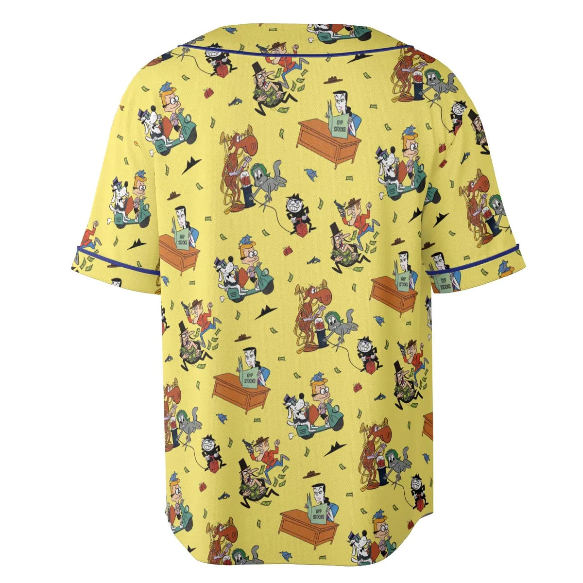 Moose And Squirrel The Adventures of Rocky and Bullwinkle Unisex Baseball Jersey