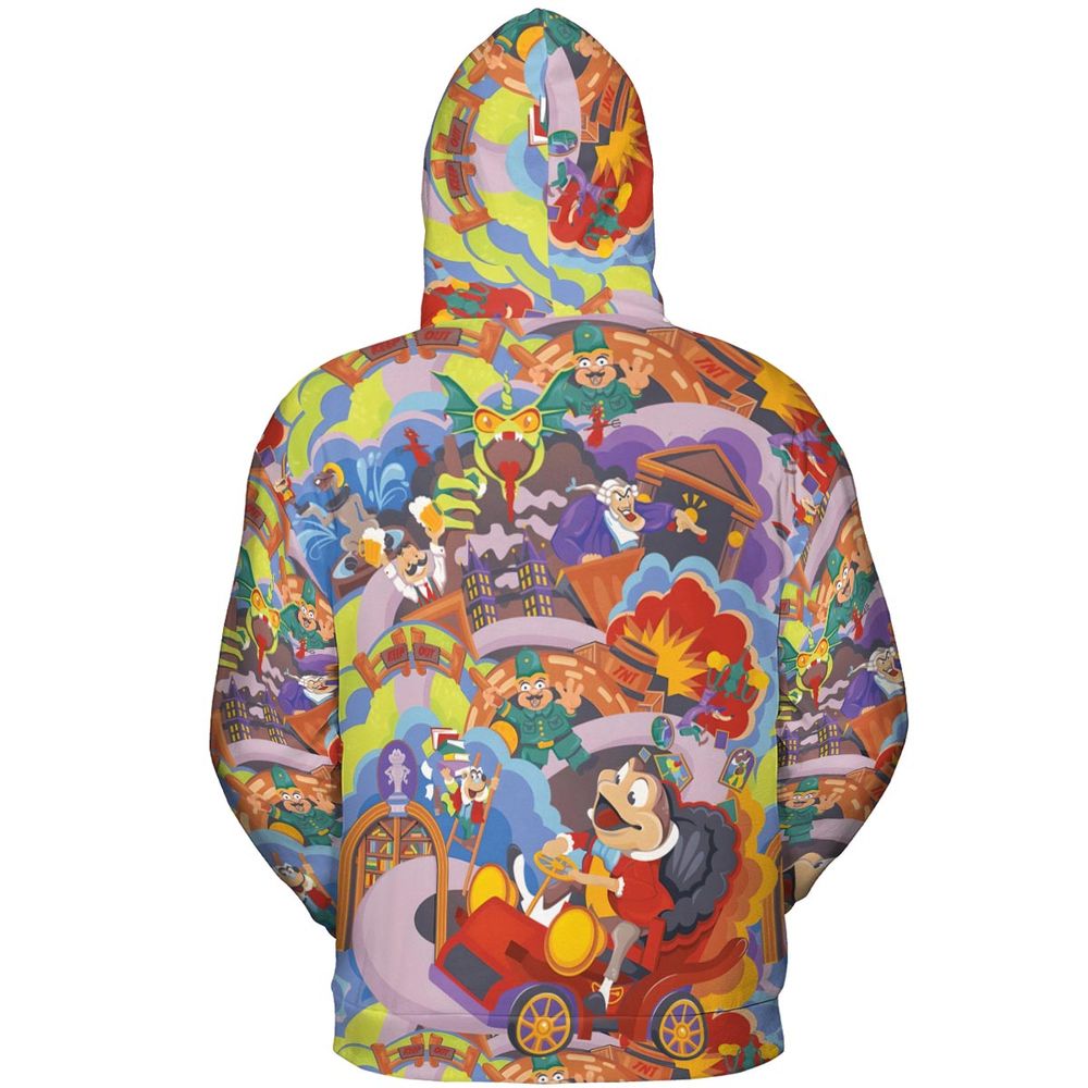 All-over Print Hoodie - SEHMLNBA -  - 4