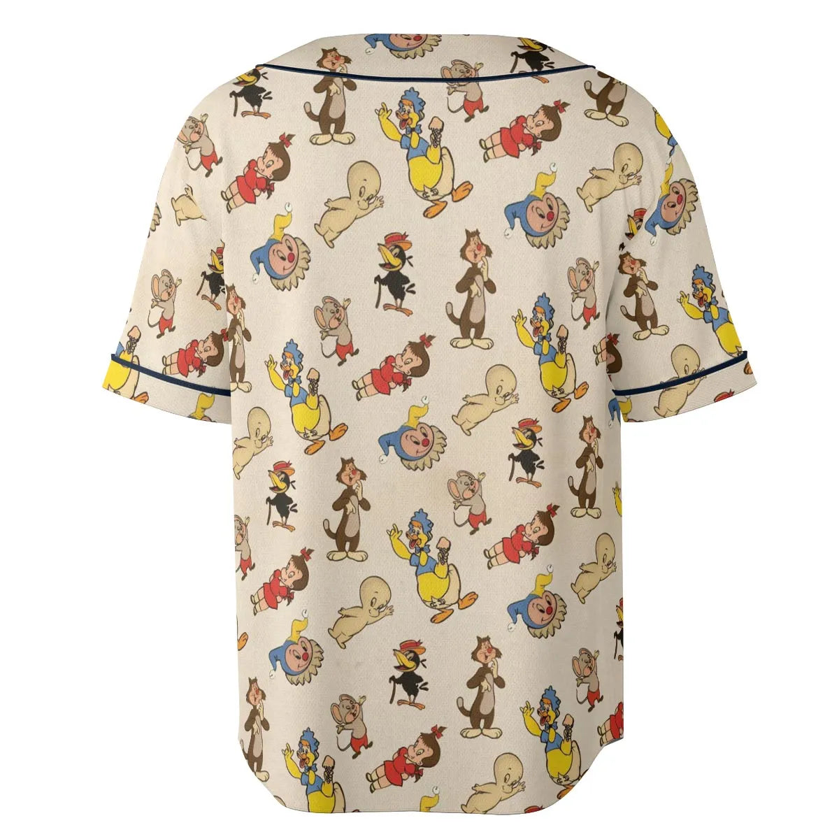 Harvey TV Stars Cartoon Characters Unisex Baseball Jersey