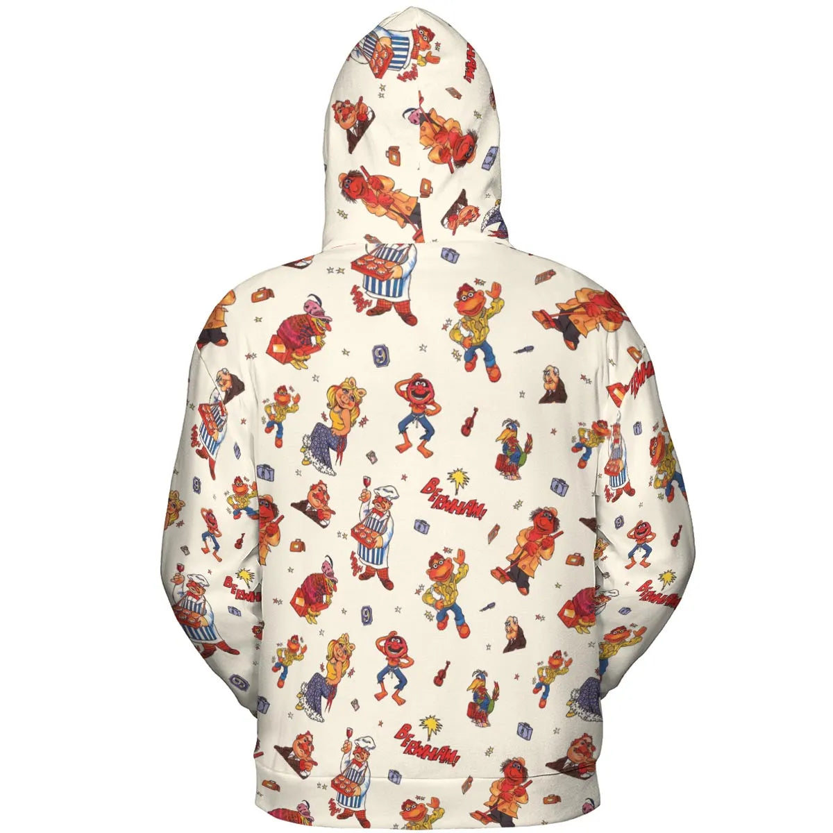 Backstage Inspired The Muppets All-over Print Hoodie