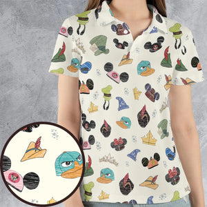 The Happiest Kingdom AOP Men/Women Polo Shirt