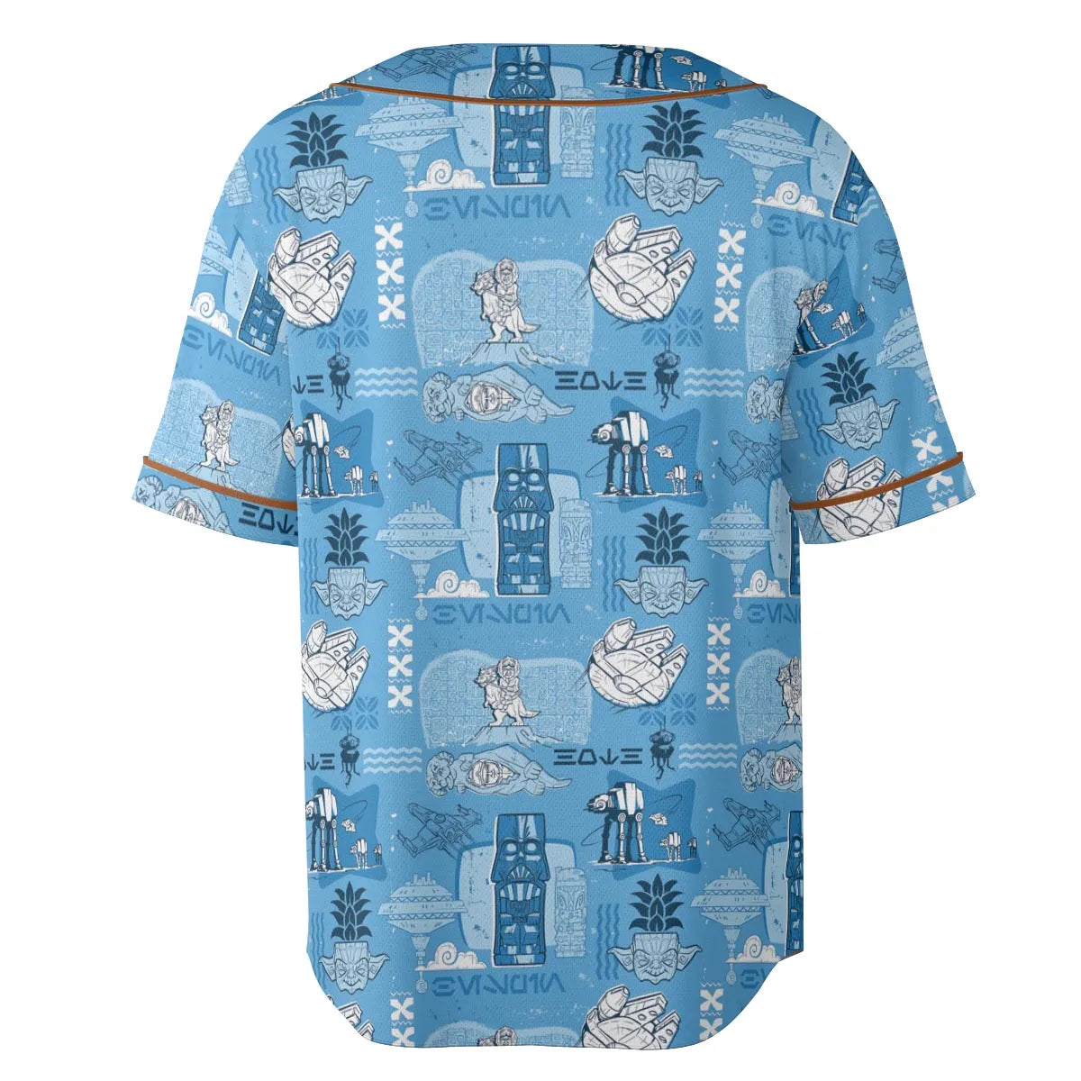 Dark Side Star Wars Tiki Shack Unisex Baseball Jersey