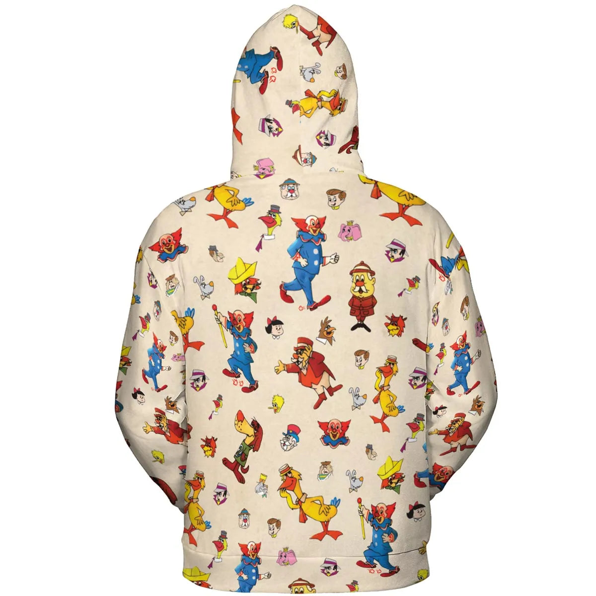 Bozo The Clown And Friends All-over Print Hoodie