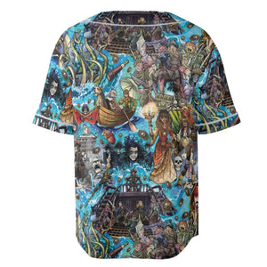 Travel And Fight Pirates of the Caribbean Unisex Baseball Jersey