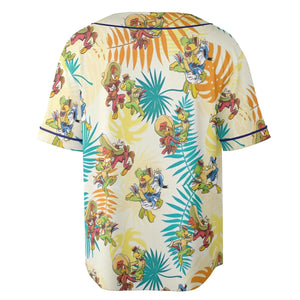 Tropical The Three Caballeros Unisex Baseball Jersey