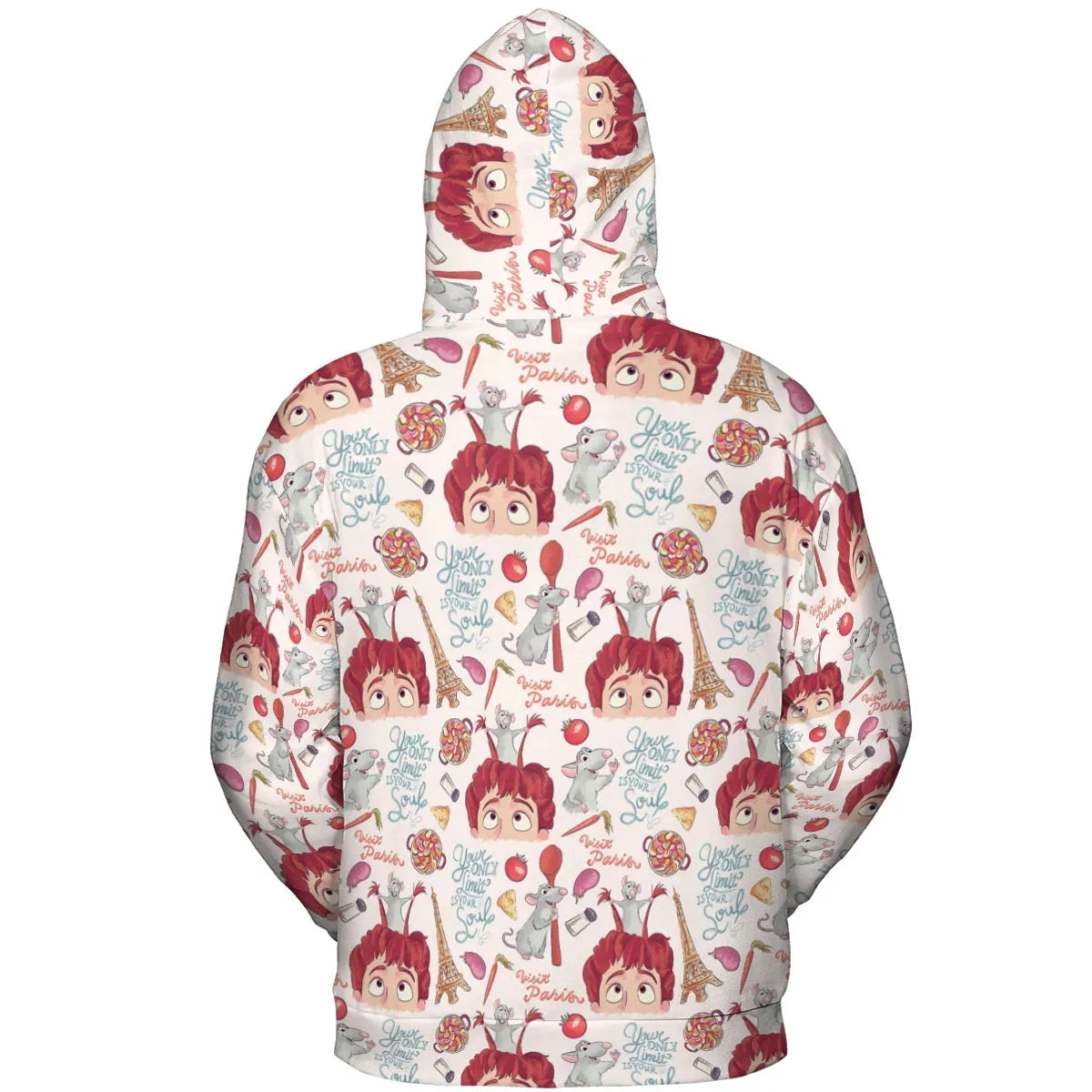 Cute Controller Ratatouille All-over Print Hoodie