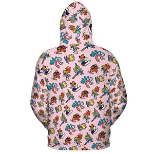 All-over Print Hoodie - Y1J57XL9 -  - 4