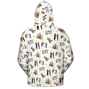 All-over Print Hoodie - HCCDCCXU -  - 4