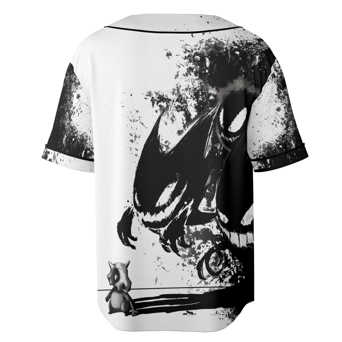 Cubone and the Ghosts Unisex Baseball Jersey