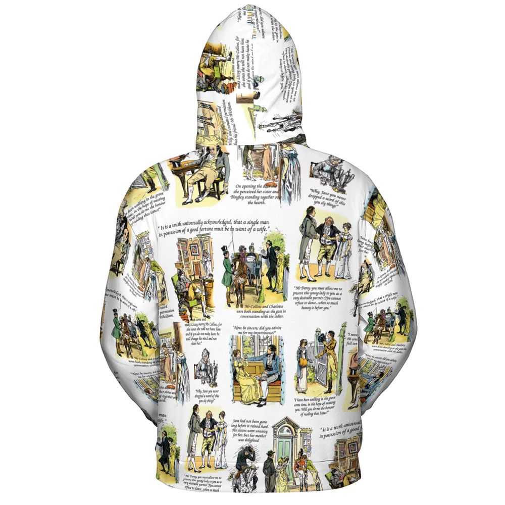 All-over Print Hoodie - HK73DL28 -  - 4