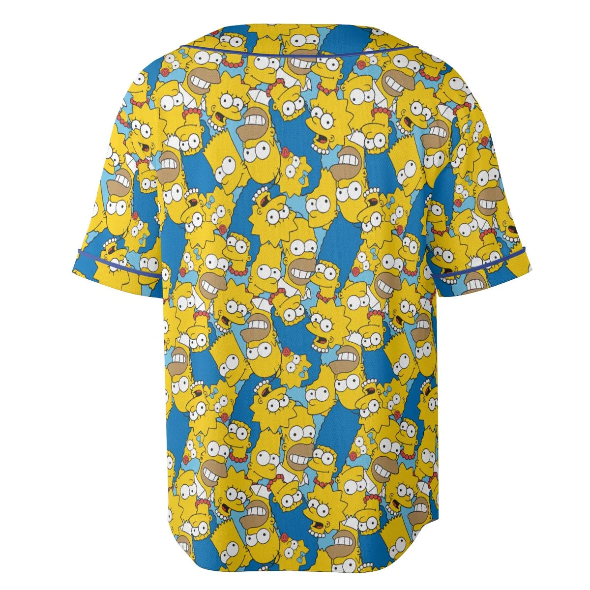 Head Toss The Simpson Characters Unisex Baseball Jersey