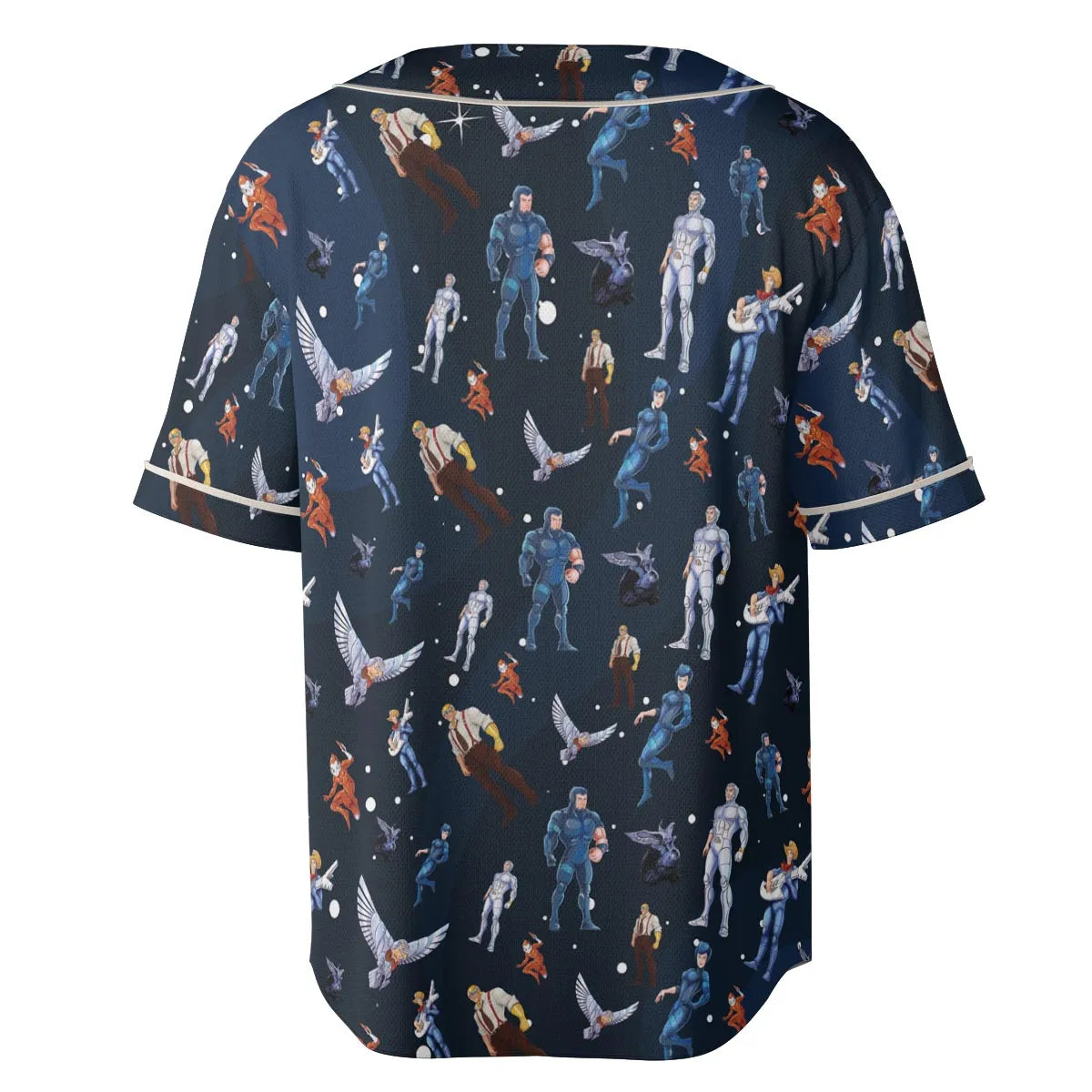 Silverhawks Cartoon Characters Unisex Baseball Jersey