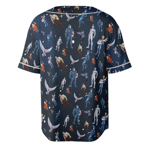 Silverhawks Cartoon Characters Unisex Baseball Jersey