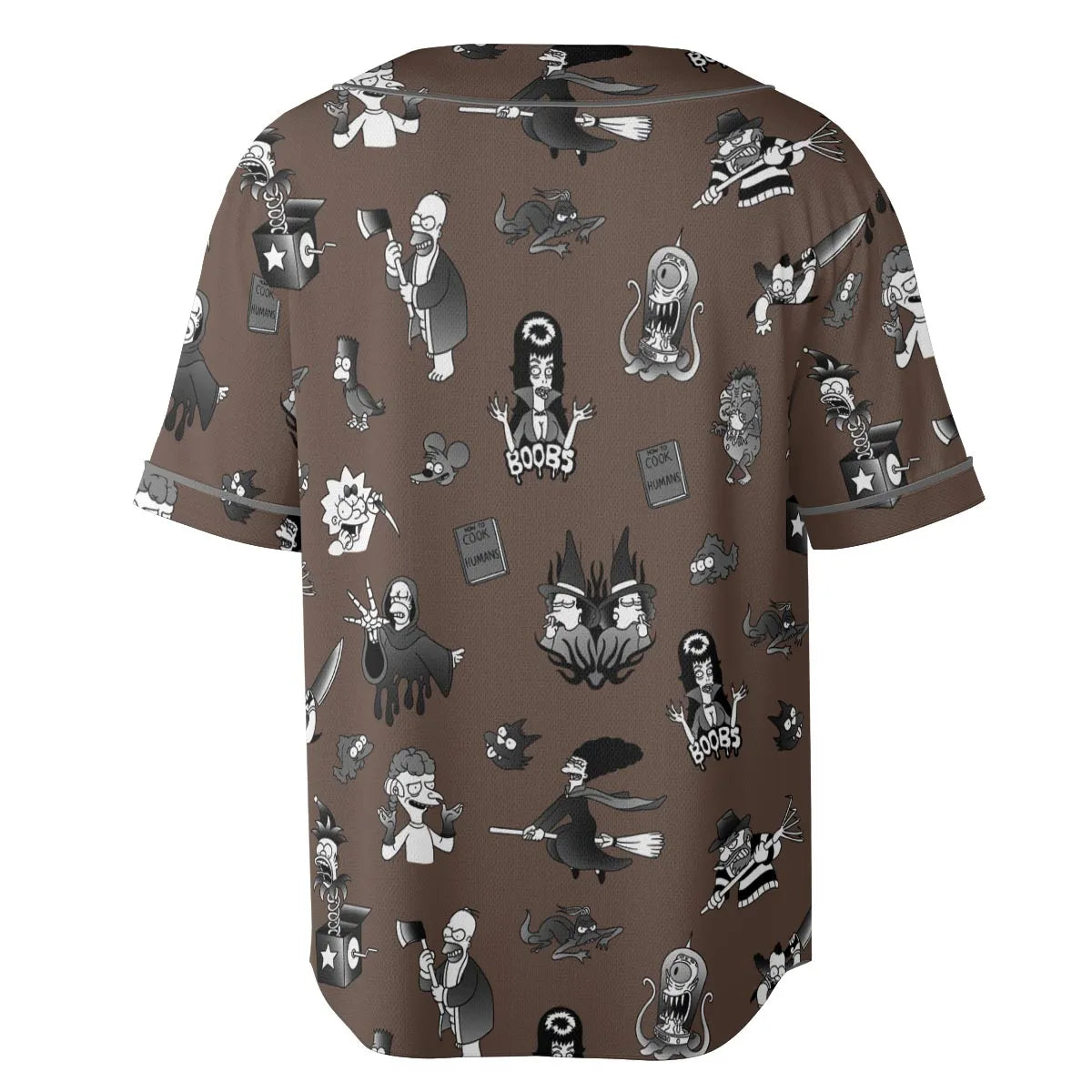 Treehouse of Horror The Simpsons Unisex Baseball Jersey