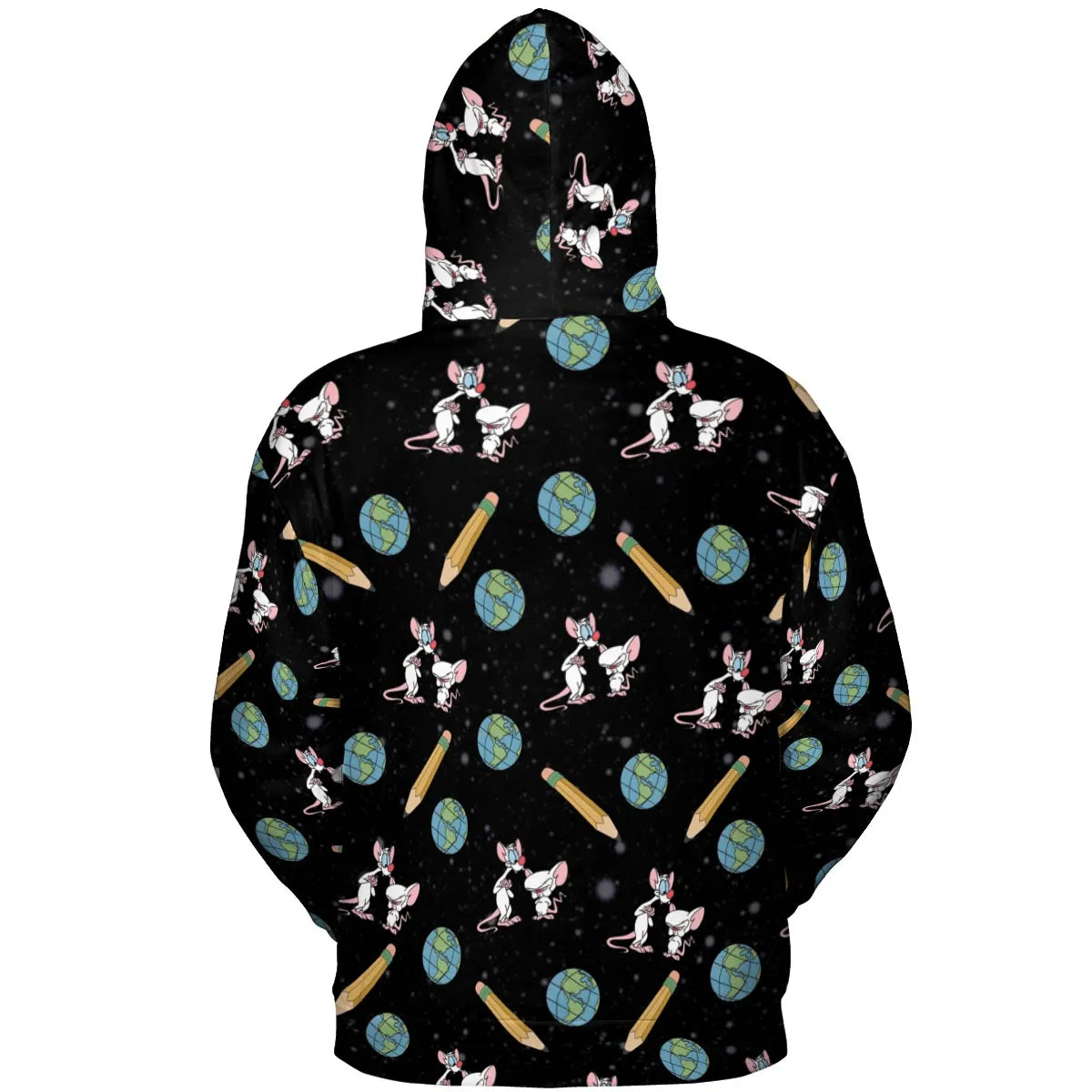 Geek Drip Pinky and The Brain All-over Print Hoodie