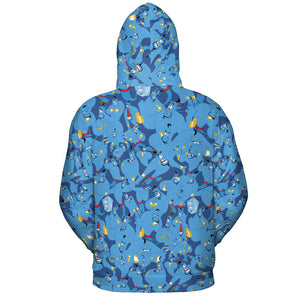 All-over Print Hoodie - 8C9LUKRX -  - 4