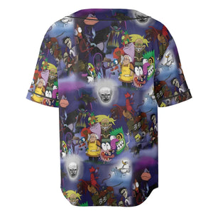 Fearless Courage the Cowardly Dog Unisex Baseball Jersey