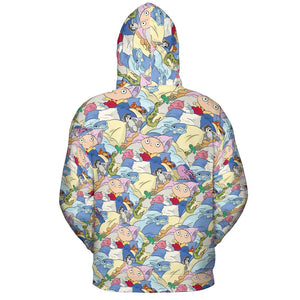 All-over Print Hoodie - FGCXMBEW -  - 4