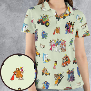 Scooby-Doo ripoffs AOP Men/Women Polo Shirt