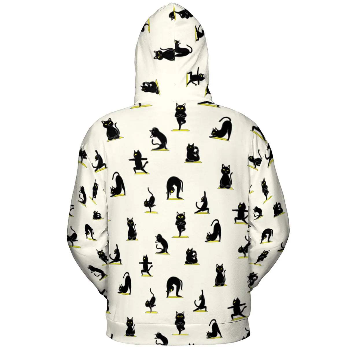 Bombay Cat Yoga Pattern All-over Print Hoodie