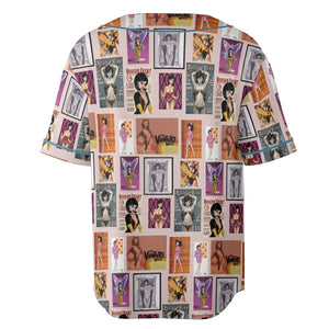 Dr. Mrs. The Monarch The Venture Bros. Magazine Poses Unisex Baseball Jersey