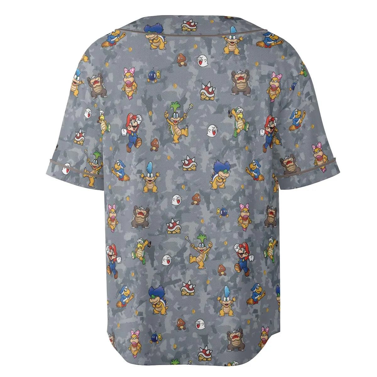 Super Mario Nintendo Video Game Unisex Baseball Jersey