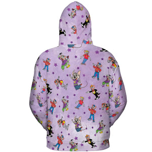 History Of Chuck All-over Print Hoodie