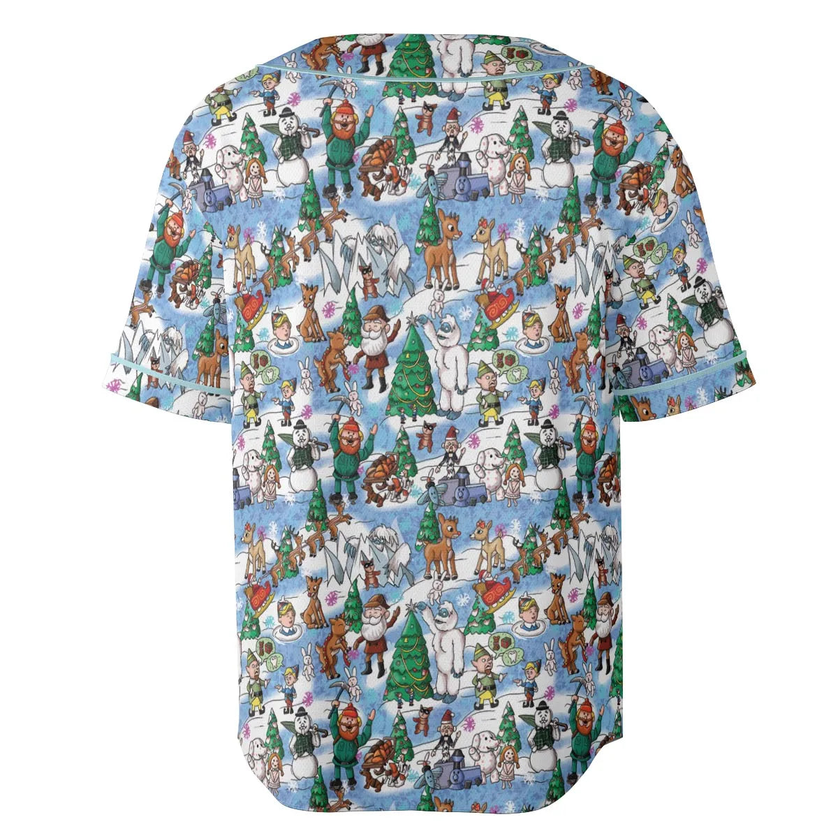 Snowland Rudolph the Red-Nosed Reindeer Unisex Baseball Jersey