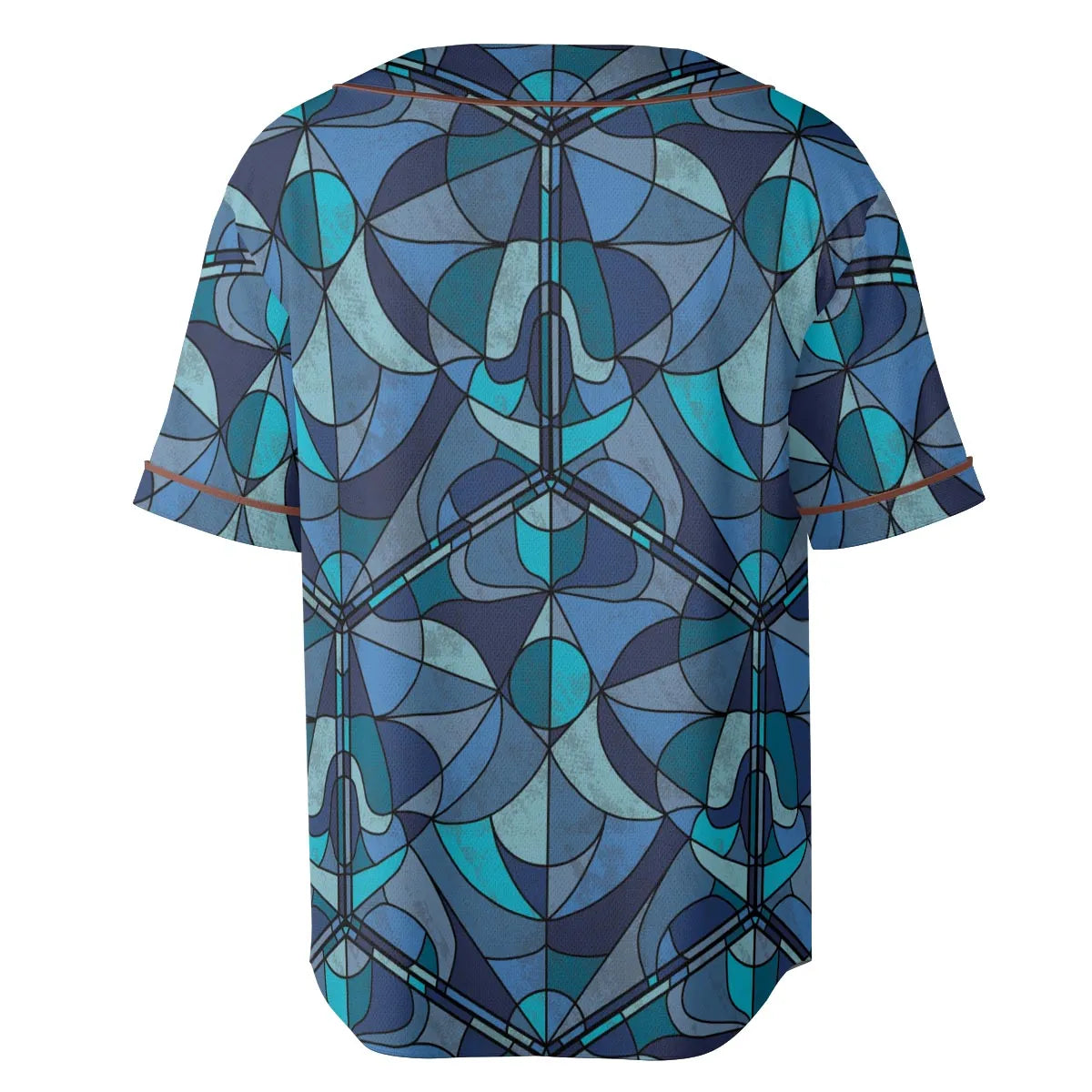 Stained Glass Monster RPG Unisex Baseball Jersey