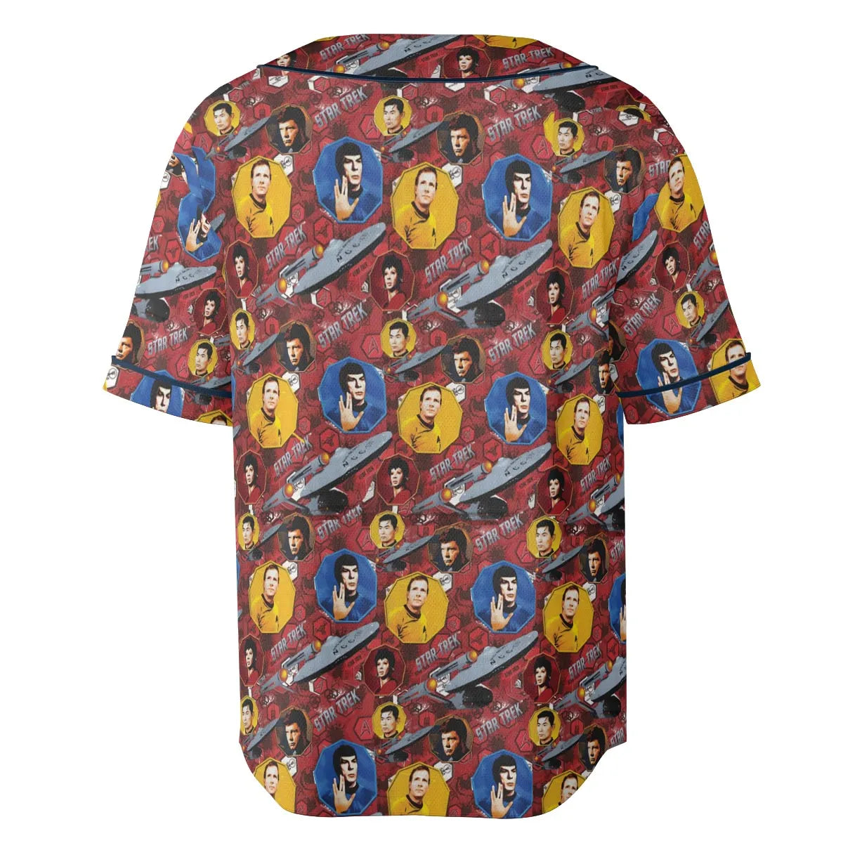 Boldly Star Trek Unisex Baseball Jersey
