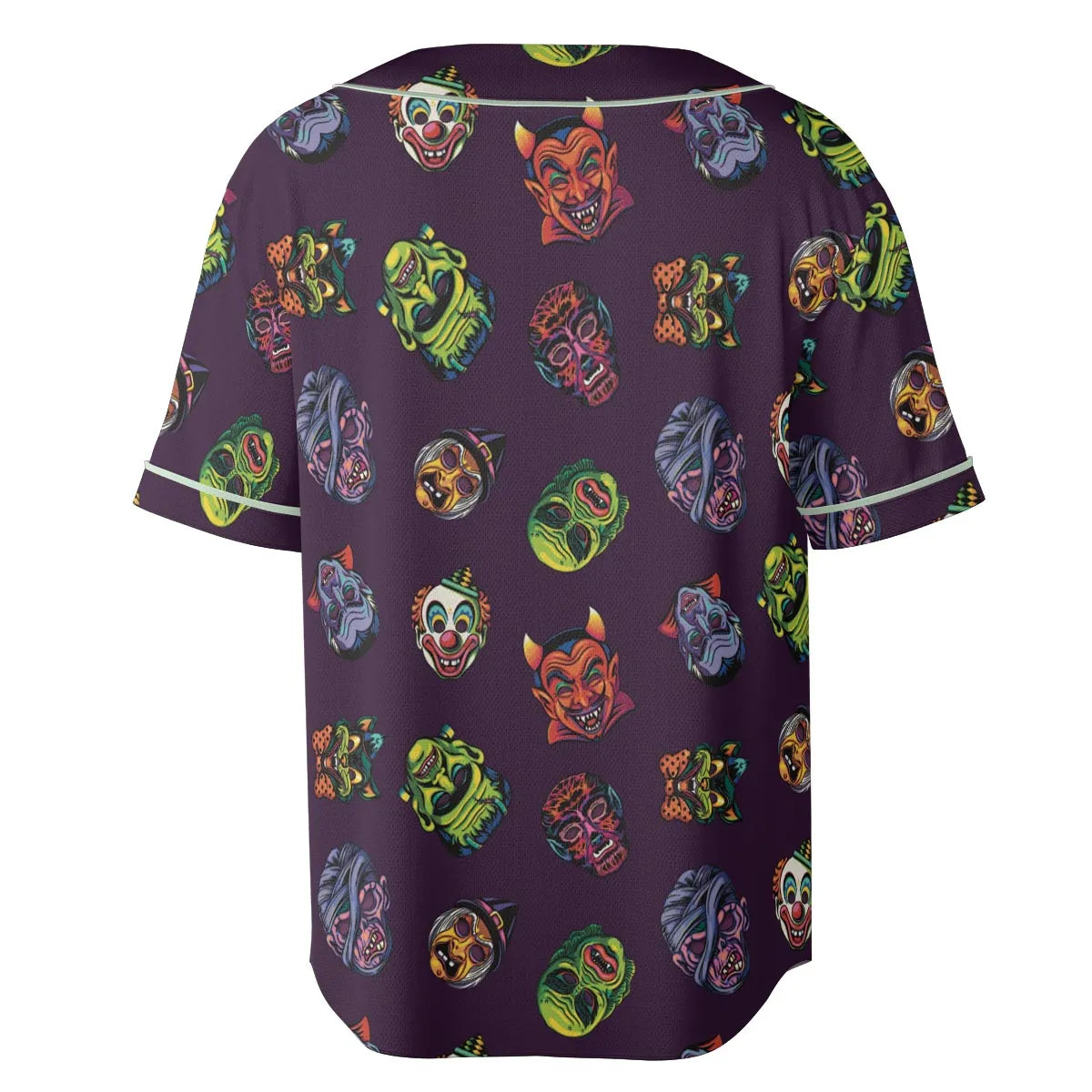 Beast Mode On Monster Masks Unisex Baseball Jersey