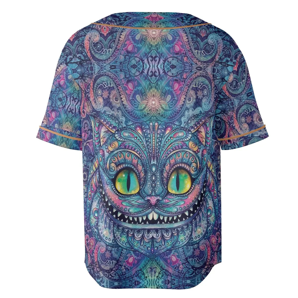 Cheshire Cat Alice In Wonderland Unisex Baseball Jersey