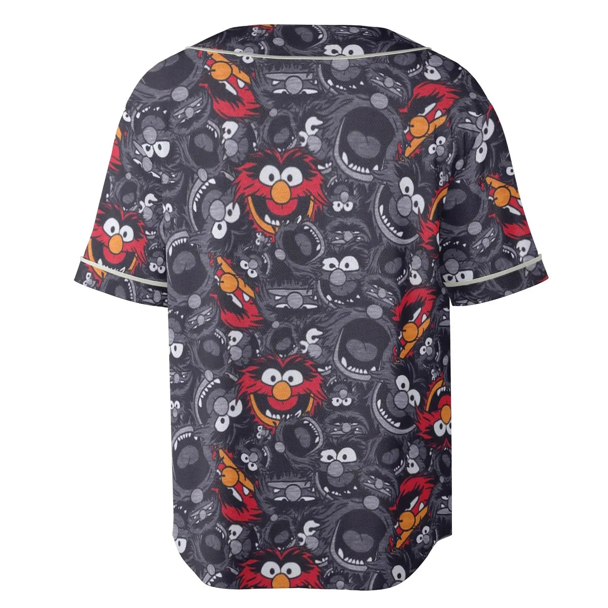 Animal The Muppets Pattern Unisex Baseball Jersey