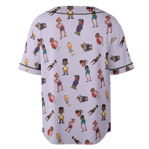 Bebe's Kids Characters Unisex Baseball Jersey