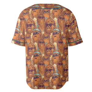 Retro Chewy Summer Vibes Unisex Baseball Jersey