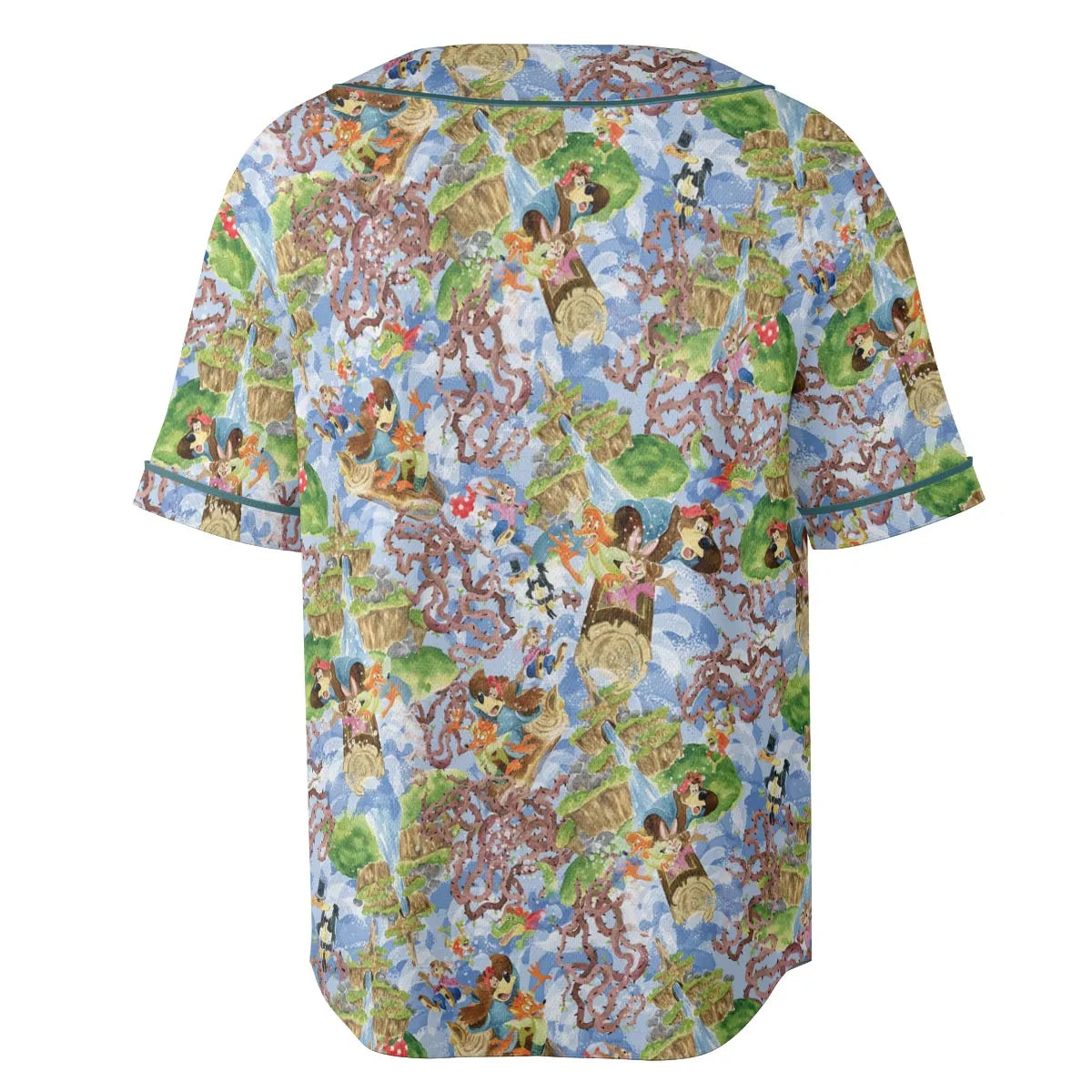 Magic Kingdom Splash Mountain Unisex Baseball Jersey
