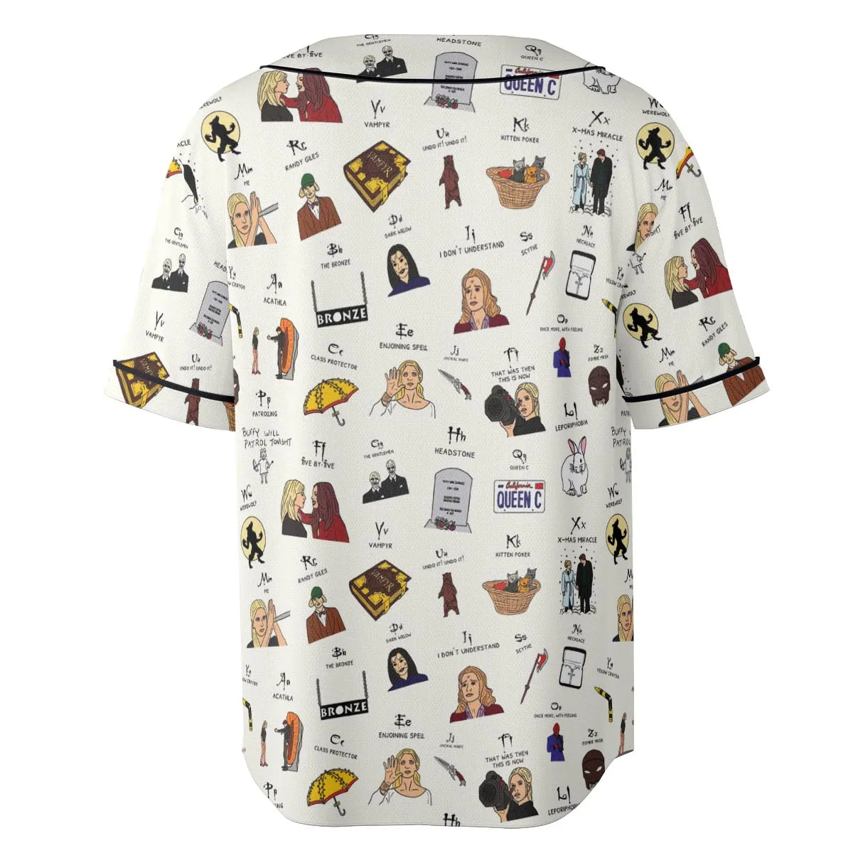 Buffy the Vampire Slayer Unisex Baseball Jersey