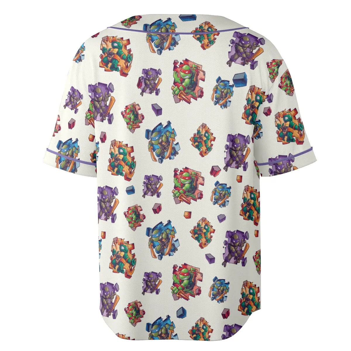 TMNT Break The Wall Unisex Baseball Jersey