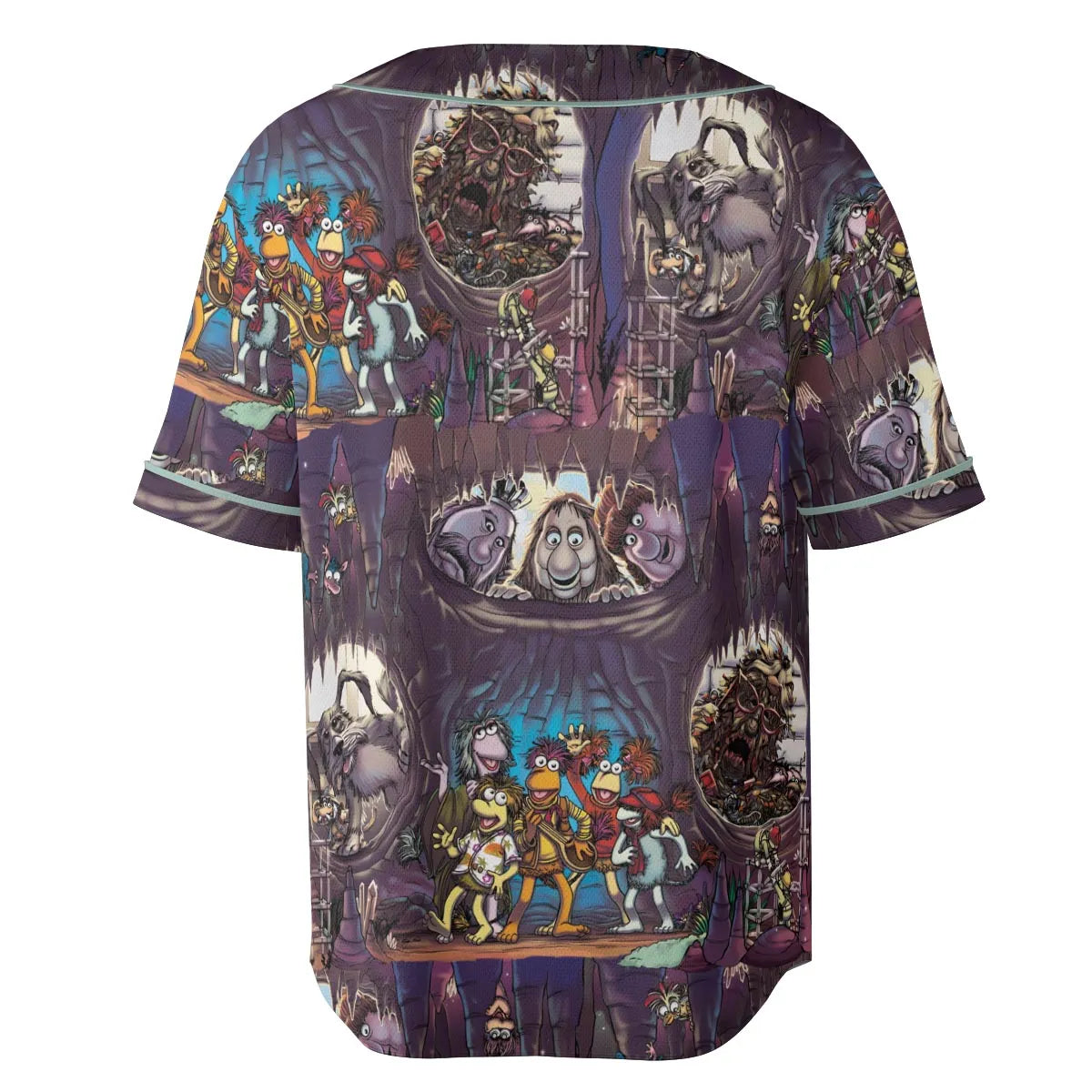 It's All Connected Fraggle Rock Unisex Baseball Jersey