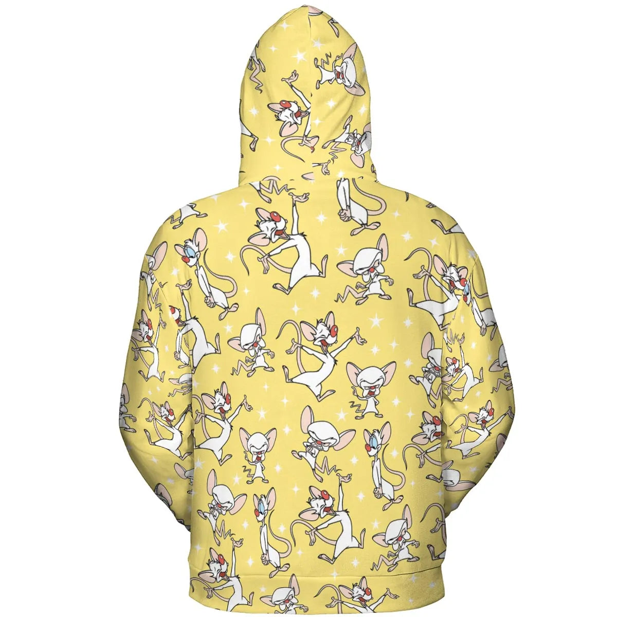 Lab Style Pinky and the Brain All-over Print Hoodie