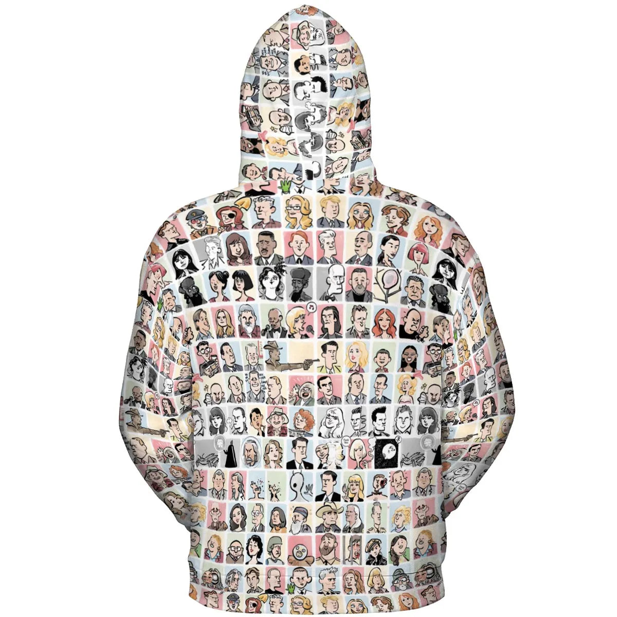 Many Faces of Twin Peaks All-over Print Hoodie