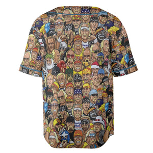 Classic Wrestlers Unisex Baseball Jersey