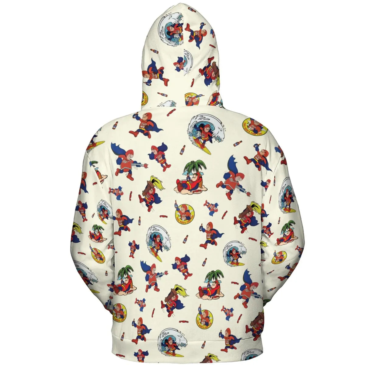 Budweiser Bud Man All-over Print Hoodie