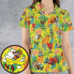 AOP Men/Women Polo Shirt - NRZ2Q1EE -  - 4