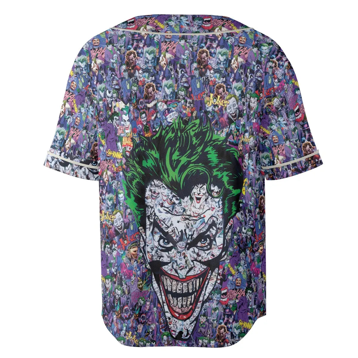Joker The Most Favourite Characters Pattern Unisex Baseball Jersey