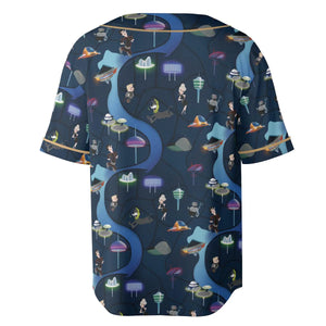 City of The Future The Jetsons Unisex Baseball Jersey