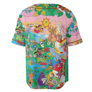 Foodland Mcdonaldland Unisex Baseball Jersey
